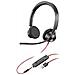 Blackwire 3320 Auricolare Cablato Ufficio USB-C Nero - Foto miniatura 1