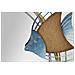 Specchio Con Cornice Pesce 12 - Multicolore - Metallo - 68x5x67 Cm - Foto miniatura 4