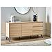 Credenza A 2 Ante Cardigan Marrone Chiaro - Foto miniatura 1