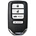Guscio Chiave A 4 Pulsanti Con Clacson Compatibile Con Honda - Sostituisci Il Tuo Telecomando Usurato - Foto miniatura 1