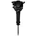 Martello Demolitore, Martello Perforatore, Martello Scalpello A Benzina 2,5 Cv, Motore 2 Tempi 52 Cc, 700-1500 Colpi/min, 20-55 Joule, Attacco Sds Hex Esagonale, Incluso Scalpello A Punta E Piatto 30 Mm X 390 Mm E Utensili - Foto miniatura 1