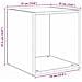 Set di mobili TV 8 pz Legno vecchio Legno ingegnerizzato - Foto miniatura 8