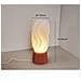 Lampada Da Tavolo Dimmerabile Usb Stile Nordico Con Base Stampata In 3d - Luce Notturna Ambientale Da Comodino - Foto miniatura 3