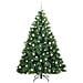 Albero di Natale artificiale con 300 LED Verde 210 cm PE e PVC - Foto miniatura 4