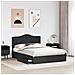 Letto con Contenitore Nero 140 x 190 cm Legno multistrato - Foto miniatura 3