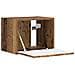 Mobile TV da parete 2 pcs Rovere fumé 60 x 31 x 29.5 cm - Foto miniatura 6
