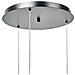 Lampadario A 3 Luci Sora Led Vetro Oro - Foto miniatura 5