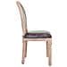 Sedia In Legno Imbottita Grigia 48x46x48/96h - Foto miniatura 4