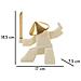 Statuetta Samurai Oda Quarzy -a- In Resina E Metallo - Foto miniatura 7
