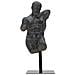 Scultura Museum Man Busto Maschile In Resina Effetto Pietra - Foto miniatura 1