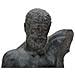 Scultura Museum Man Busto Maschile In Resina Effetto Pietra - Foto miniatura 2