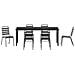 Set da Pranzo per Giardino 7 pcs Antracite - Foto miniatura 7