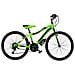 Bici Da Ragazzo Mountain Bike 24 Mtb Vortex Bicicletta Vx24 Cambio 18v - 38 Verde Nero Argento Opaco - Foto miniatura 1