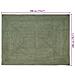 Tappeti per area Rettangolare Verde Oliva 200 x 290 cm Juta - Foto miniatura 7