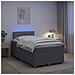 Letto box spring con materasso Grigio Chiaro 120 x 200 cm - Foto miniatura 2
