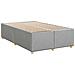 Letto box spring con materasso Grigio Chiaro 120 x 200 cm - Foto miniatura 6