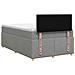 Letto box spring con materasso Grigio Chiaro 120 x 200 cm - Foto miniatura 9