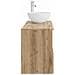 Set di mobili per il bagno 2 pz Rovere Artigianale - Foto miniatura 7