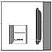 ICA-LCD 114 - Supporto a muro per TV LED LCD 17''-37'' fisso - Foto miniatura 2