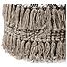 Pouf In Tessuto Beige 43 X 44 Cm Noida - Foto miniatura 16