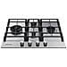 Piano Cottura NA64H3031BS a Gas 4 Fuochi Gas Colore Inox - Foto miniatura 3