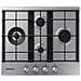 Piano Cottura NA64H3031BS a Gas 4 Fuochi Gas Colore Inox - Foto miniatura 2