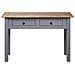 Tavolo Consolle Grigio 110x40x72 cm Legno Massello Pino Panama - Foto miniatura 5