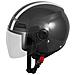 Casco Jet Scooter Moto Quad Omologato Ece 22 05 Visiera Grigo L - Foto miniatura 4