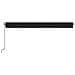 Tenda da Sole Retrattile Automatica 500x350 cm Antracite - Foto miniatura 7