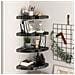 Scaffali Angolari A Parete 4 Pz Nero Lucido 35x35x3,8 Cm Mdf - Foto miniatura 1