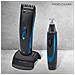 Proficare Hsm/r 3052 Tagliacapelli Elettrico, Rasoio  Batteria / Rete + Taglia Peli Naso E Orecchie 600mah Nero/blu - Foto miniatura 7
