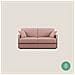 Evans Divano Letto In Tessuto Ecosostenibile Salmone 169 Cm (mat. 140x197) - Foto miniatura 1