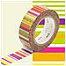 Nastro Adesivo Decorativo Multi Linee Colori - 1,5 Cm X 7 M - Foto miniatura 1
