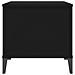 Tavolino Da Salotto Nero 90x44,5x45 Cm In Legno Multistrato - Foto miniatura 7