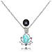 Collana Con Fiore Di Loto - Si Illumina Al Buio Silver - Foto miniatura 1