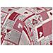 Sacco Copripiumino Piumone Letto In 100% Cotone Made Italy Vari Disegni Rp Piazza 1-2 Aprica Rosso - Foto miniatura 2