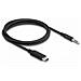 85208 Cavo Audio 1 M 3.5mm Usb Tipo-c Nero - Foto miniatura 1