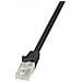 1.5m Cat. 6 U /utp Cavo Di Rete Nero 1,5 M Cat6 U /utp (utp) - Foto miniatura 1