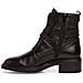 Black Casual Closed Booties Stivaletti Pelle Scarpe Donna Nero Eu 37, 1-25469-29 003 - Foto miniatura 3