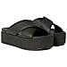 Flatform Cross Slippers Ciabatte Pelle Scarpe Donna Nero Eu 39, Yw0yw01349 0gt - Foto miniatura 1