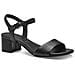 Black Casual Open Sandals Sandali Pelle Scarpe Donna Nero Eu 39, 1-28250-42 001 - Foto miniatura 1