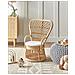 Sedia Per Bambini Rattan Naturale Temeni - Foto miniatura 1