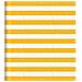 Paravento per Balcone Striscia Gialla e Bianca 120x1000 cm - Foto miniatura 1