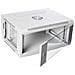 DN-W19 04U / 450 rack 4U Da parete Grigio chiaro - Foto miniatura 2