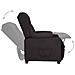 Lusso Casadino -  Poltrona Alzapersona Nera In Similpelle - Foto miniatura 5