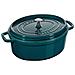 STAUB LA COCOTTE 5,5 L Ovale Ghisa Pirofila casseruola - Foto miniatura 1