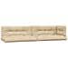Set Divano Pallet Giardino 3pz con Cuscini Massello Acacia - Foto miniatura 6