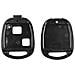 Guscio Chiave Auto Di Ricambio A 2 Pulsanti Compatibile Con Lexus/toyota/land Cruiser - Nero - Foto miniatura 2