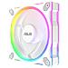 Ventole ARGB Prime MR120 Fan 12 cm Kit 3 Pezzi Case PC Colore Bianco - Foto miniatura 7