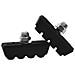 Pastiglie Freno V-brake Per Mountain Bike 45mm, Set Da 4, Gomma E Metallo, Con Viti - Foto miniatura 1